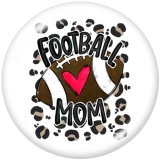 Painted metal 20mm snap buttons  USA  LOVE  MOM  DIY jewelry