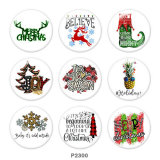 Painted metal 20mm snap buttons  Christmas  Deer   DIY jewelry   glass  snaps buttonDeer
