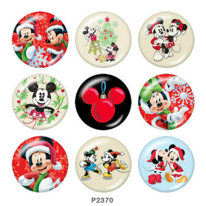 Painted metal 20mm snap buttons  Cartoon  Christmas  DIY jewelry  glass  snaps buttonDeer