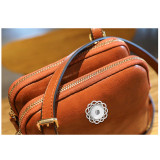 Retro female bag fashion small square bag lady shoulder bag messenger bag fit 18mm snap button jewelry