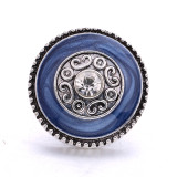 20MM  rhinestone design enamel  Metal snap buttons