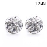 12MM  snap silver plated  interchangable snaps jewelry