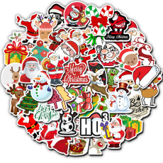 50 Christmas graffiti stickers suitcase motorcycle trolley suitcase laptop waterproof stickers