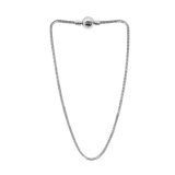 New stainless steel bead nacklace 45CM