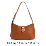 Diagonal bag high-end fashion one-shoulder bucket bag fit 18mm snap button jewelry