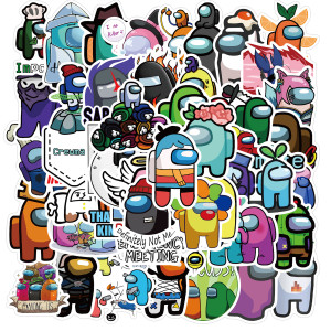 50 pieces of hip-hop style outdoor bus stickers stickers decorative luggage laptop waterproof removable stickers