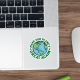 50pcs Girl green environmental icon  graffiti stickers decorative suitcase notebook waterproof detachable stickers