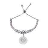 New stainless steel bead bracelet
