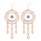 Dream Catcher Earring Material Copper Zinc Alloy Earrings charms fit  18 20MM snap button jewelry