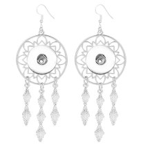 Dream Catcher Earring Material Copper Zinc Alloy Earrings charms fit  18 20MM snap button jewelry