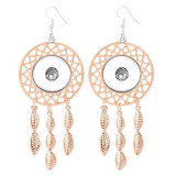 Dream Catcher Earring Material Copper Zinc Alloy Earrings charms fit  18 20MM snap button jewelry