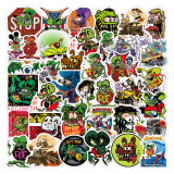 50pcs European and American Spicy Funk Rat  graffiti stickers decorative suitcase notebook waterproof detachable stickers