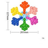 Christmas snowflakes Gobang rat killing pioneer I'm a master children's mental arithmetic desktop puzzle toys adult leisure toys push it gadget