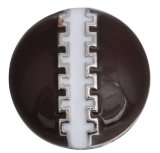 20MM Brown design Rhinestone enamel Metal snap buttons