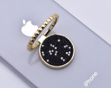 Mobile phone ring holder Full metal diamond-studded 360 rotating ring buckle