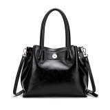 Bucket bag women large capacity single shoulder diagonal chain tote bag fit 18mm snap button jewelry