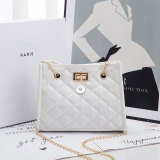 Bags women's shoulder bags rhombus chain small bag messenger bag fit 18mm snap button jewelry