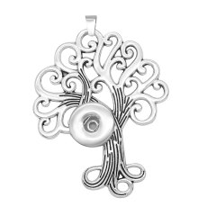 Life Treesnap sliver Pendant  fit 20MM snaps style jewelry