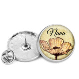 25MM Sister Ribbon Nana Painted metal brooch temperament high-end clothing accessories brooch