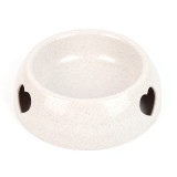 Pet supplies love single bowl dog rice bowl small, medium and large dog food bowl