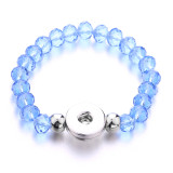9 styles Acrylic beads in multiple colors Bracelet fit18&20MM snap button jewelry