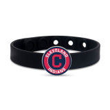 31 styles Painted metal  MLB team baseball sport Silicone bracelet