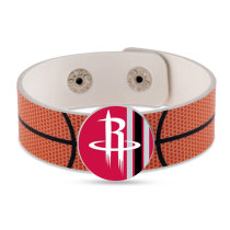 30 styles Painted metal Painted metal NBA team basketball sport Leather bracelet