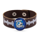 31 styles Painted metal NFL Team Rugby Football sport Leather bracelet