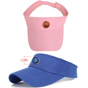24 styles Painted metal  NCAA college team sport Sun hat, tennis hat, sun cap