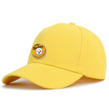 32 styles Painted metal NFL Team Rugby Football sport  Solid color baseball cap Sun hat, tennis hat, sun cap