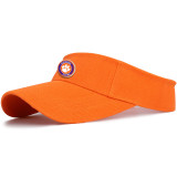 24 styles Painted metal  NCAA college team sport Sun hat, tennis hat, sun cap