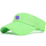 17 colors Painted metal  Team LOGO Company LOGO Photo Sun hat, tennis hat, sun cap