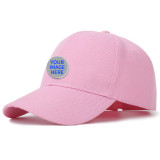 18 colors Painted metal  Team LOGO Company LOGO Photo baseball cap Sun hat, tennis hat, sun cap
