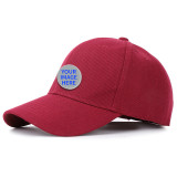 18 colors Painted metal  Team LOGO Company LOGO Photo baseball cap Sun hat, tennis hat, sun cap
