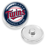NEW  National League  Baseball MLB  Team Logos  20MM glass snap button