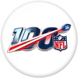 NEW  National Football League NFL  Team Logos  20MM glass snap button
