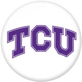 NEW  American Colleges-NCAA  Team Logos  20MM glass snap button