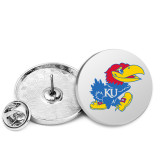 25MM American Colleges - NCAA  NEW Team Logos  Painted metal brooch temperament high-end clothing accessories brooch