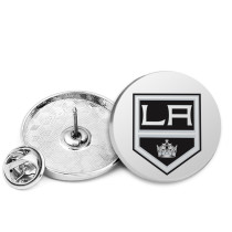 25MM National Hockey League NHL  Team Logos Painted metal brooch temperament high-end clothing accessories brooch