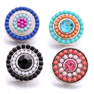 20MM  design beads  Metal snap buttons