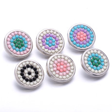 20MM  design beads  Metal snap buttons