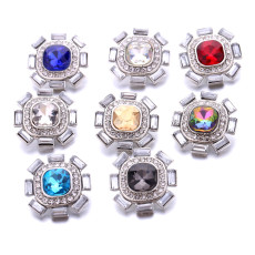 20MM  design Rhinestone  Metal snap buttons