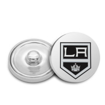 National Hockey League NHL Team Logos 20MM  Painted metal snaps