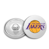 National Basketball Association NBA  Team Logos  20MM  Painted metal snaps