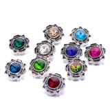 20MM  design Rhinestone  Metal snap buttons