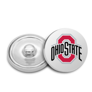 American Colleges - NCAA  NEW Team Logos 20MM  Painted metal snaps