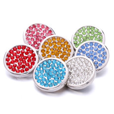 20MM  design Rhinestone  Metal snap buttons