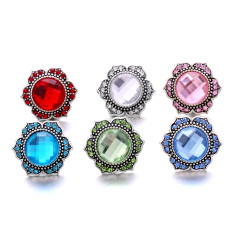 20MM  design Rhinestone  Metal snap buttons