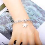 love  life Tree Bell Double Layer Stainless Steel Bracelet for Men and Women Couples Jewelry