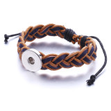 Leather bracelets fit 20mm snaps  jewelry